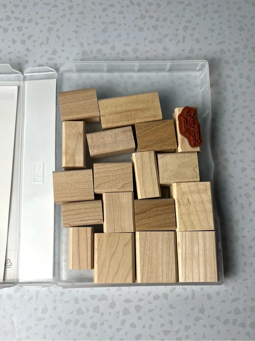 Stampin Up Rubber Stamps Lot of 5 (35 Pieces)